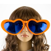 Окуляри Гігант Серце (помаранчеві)