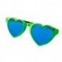Очки Гигант Сердце Металлик (зеленые)