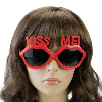 Окуляри Губи KISS ME (червоні)