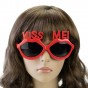 Очки Губы KISS ME (красные)