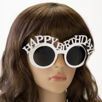 Окуляри HAPPY BIRTHDAY (срібні)