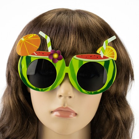 Очки Гавайские Арбузы Коктейль (зеленые)