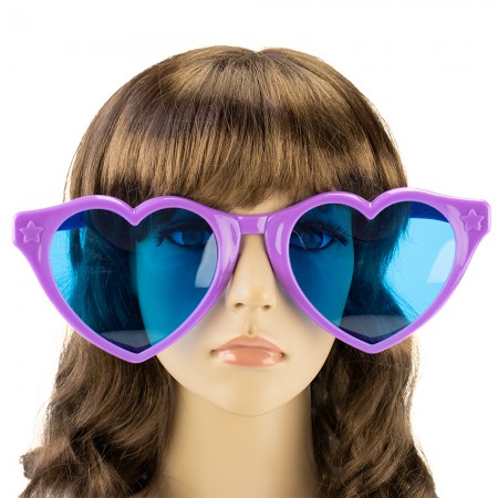 Очки Гигант Сердце (сиреневые)