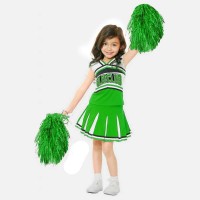 Помпони для черлідингу з ручками уп. 2 шт (зелені)