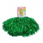 Помпоны для чирлидинга с ручками уп. 2 шт (зеленые)