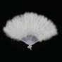Веер перо (белый)