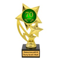 Статуэтка 574314 Юбилейная 70 років Звездный полет