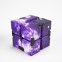 Кубик антистрес Infinity Cube космос (фіолетовий)