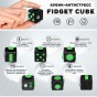 Кубик антистресс Fidget Cube (голубой c черным)