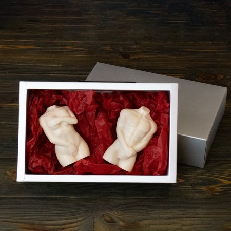 Подарунковий набір з мила Спокуса 195г 13437 уп. 2 шт (шампань)