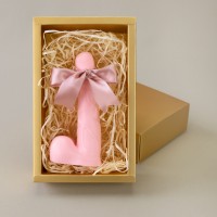 Оригинальный подарочный Вилли из мыла 180г 12647 (светло-розовый)