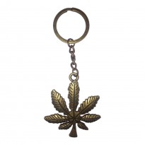 Брелок вінтажний Канабіс