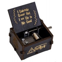 Музична скринька вінтажна Гаррі Поттер (чорна)