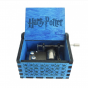 Музыкальная шкатулка винтажная Гарри Поттер (голубая)