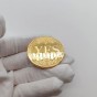 Сувенирная монета принятия решений YES/NO 3701 (золотая)