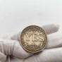 Сувенирная монета принятия решений YES/NO 3703 (золото антик)