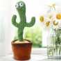 Интерактивная плюшевая игрушка танцующий Кактус повторюшка
