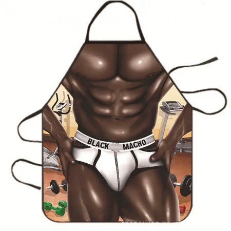 Фартук с приколом Шоколадный мачо