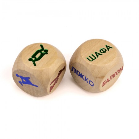 Кубики семейные Камасутра МОДЕРН 18+ (укр.)