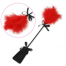 Стек Бдсм с пушком красный (только для сексшоп)