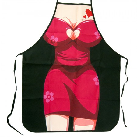 Фартук с приколом Вечернее платье