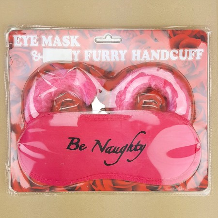Еротичний набір BE NAUGHTY (рожевий)