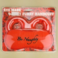 Еротичний набір BE NAUGHTY (червоний)