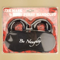 Еротичний набір BE NAUGHTY (чорний)