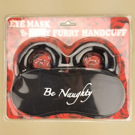 Еротичний набір BE NAUGHTY (чорний)