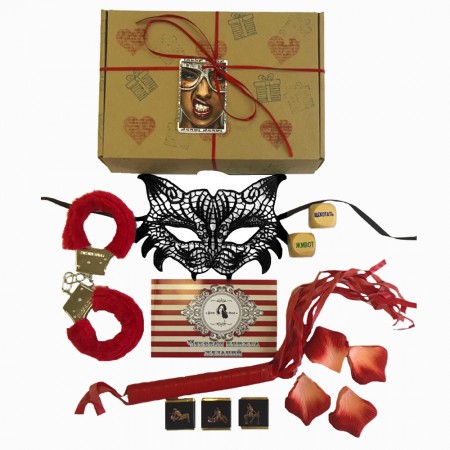 Подарунковий еротичний набір 18+ ДЛЯ НЕЇ 8147