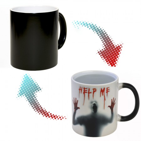 Чашка хамелеон 66001 Help me