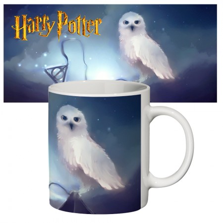 Чашка с принтом 63304 Гарри Поттер Сова