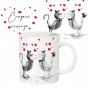 Чашка з принтом 64129 Сладкий поцелуй