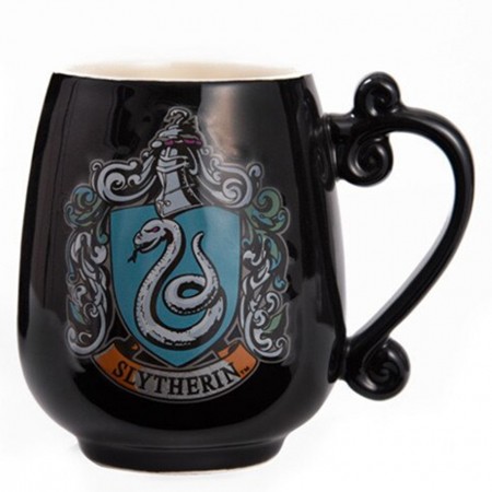 Кружка Гарри Поттер Слизерин (черная)