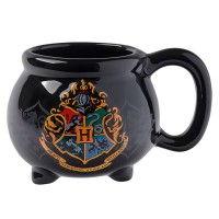 Кружка Гарри Поттер Котелок с гербом Хогвартс