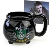 Кухоль Гаррі Поттер Котелок з гербом Слізерін