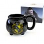 Кружка Гарри Поттер Котелок с гербом Пуфендуй
