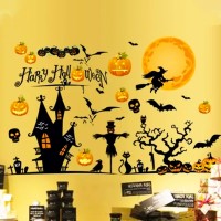 Інтер'єрна наклейка HL Будинок з привидами MJ8006 60х90см