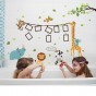 Інтер'єрна наклейка Дитяча фоторамка Тварини SK9206 90х60см