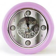 Часы с обратным ходом Anti-clock Ц012 (розовые)