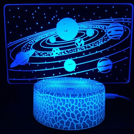 3D Светильник сенсорный Солнечная система 15959-2-6