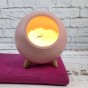LED Ночник Спящий кот в домике (розовый)