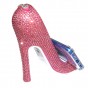 Декор для интерьера Туфелька со стразами розовый