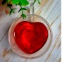 Чашка с двойными стенками Сердце 240 ml