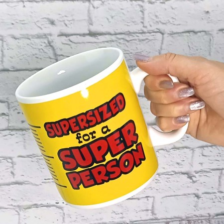 Кружка Гигант Супер Человек - Super Person