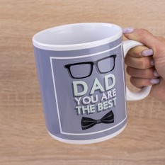 Кружка Гигант Папа, ты лучший - Dad you are the best
