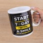 Кухоль Гігант Почни сьогодні з посмішки - Start today with a smile