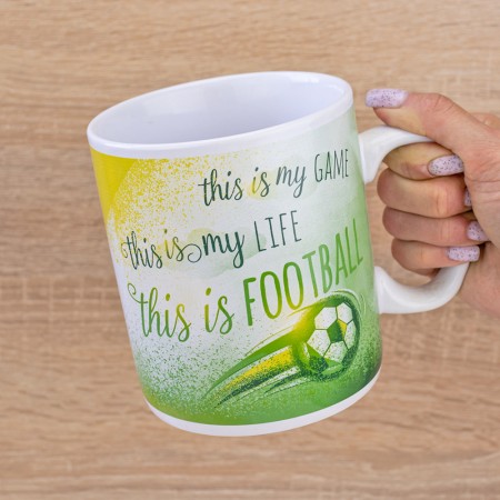 Кухоль Гігант Футбол - This is Football
