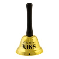 Колокольчик KISS (золотой)
