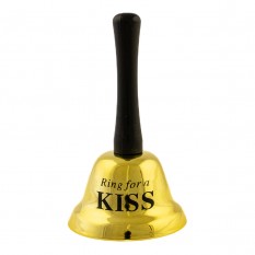 Колокольчик KISS (золотой)